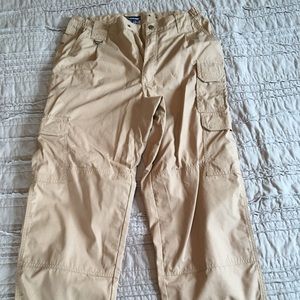 5.11 pants- tan